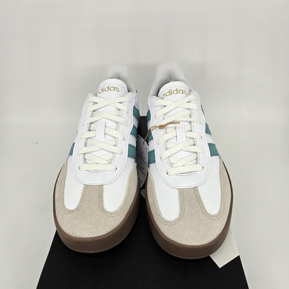 New adidas Barreda Cloud White Powder Teal Women's Shoes Size 8 - Picture 2 of 8